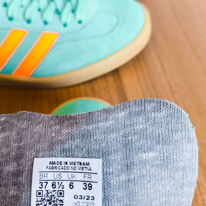 Tênis Feminino Adidas Gazelle 37 Original Tiffany Orange Macio