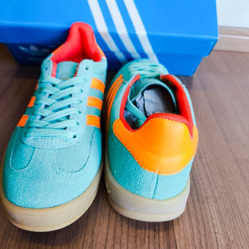 Tênis Feminino Adidas Gazelle 37 Original Tiffany Orange Macio