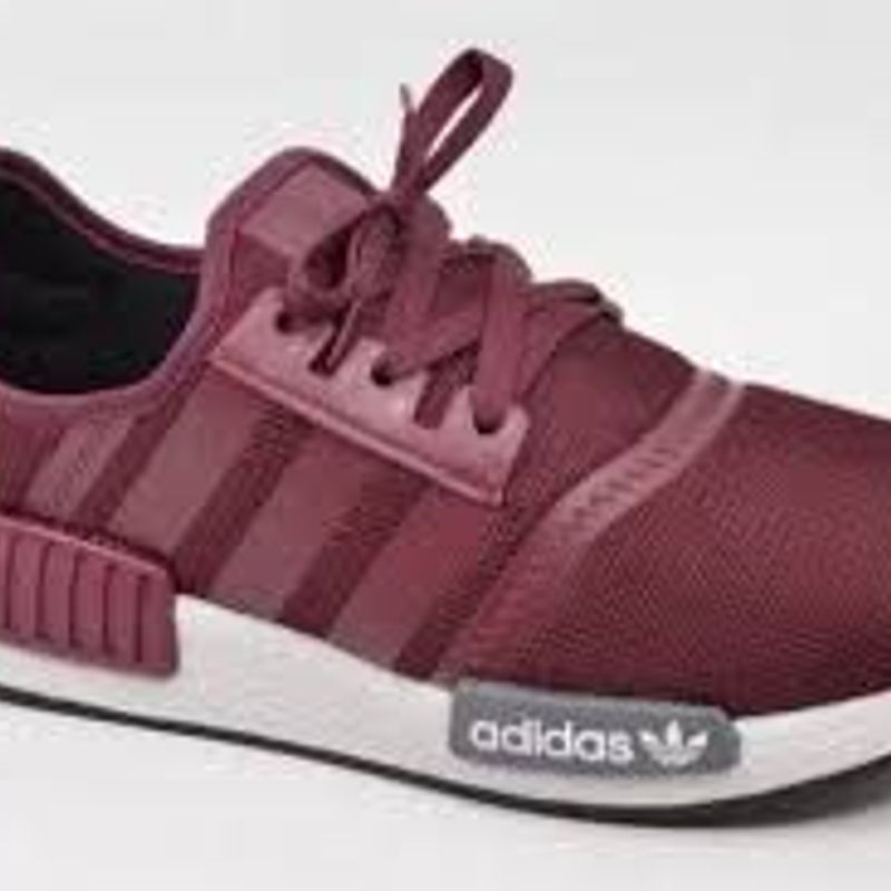 Adidas nmd shop runner feminino burgundy