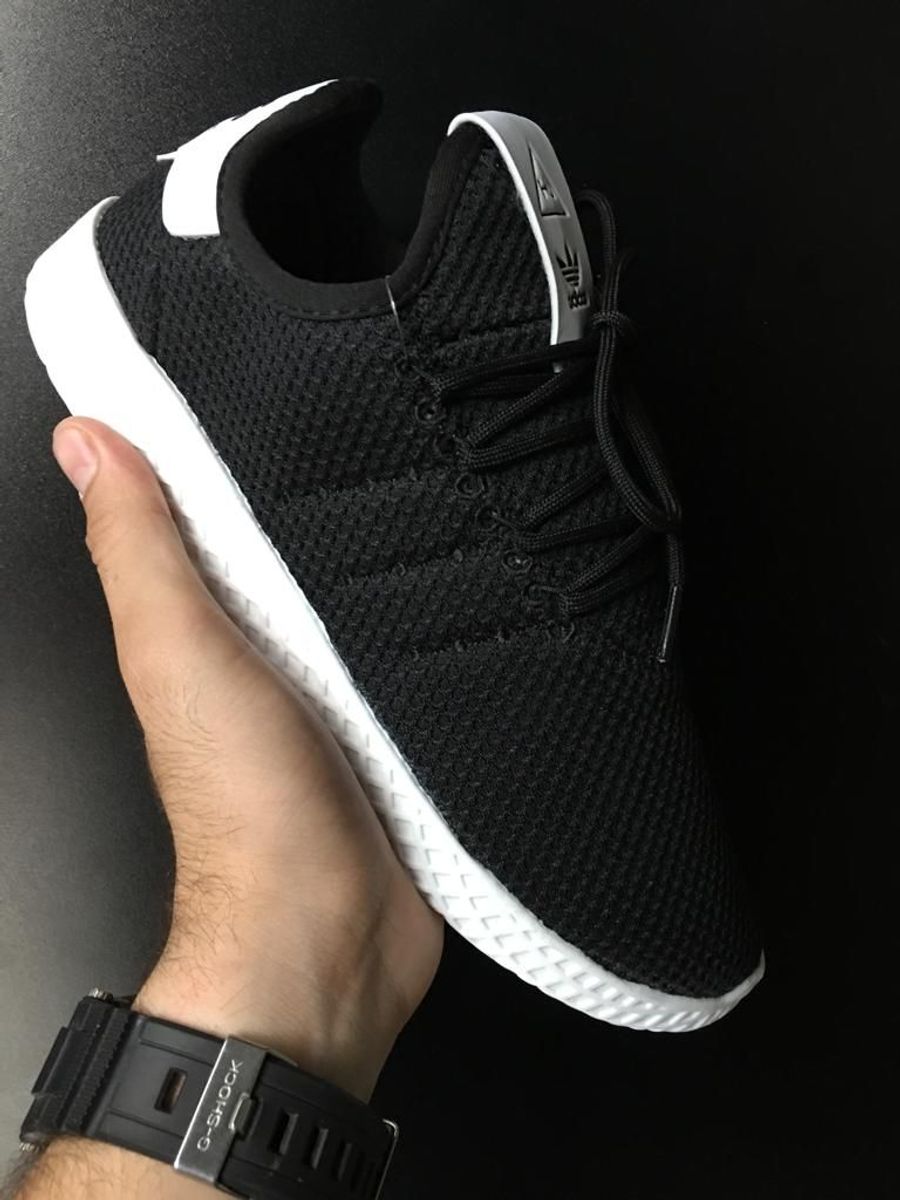 tênis pharrell williams tennis hu preto