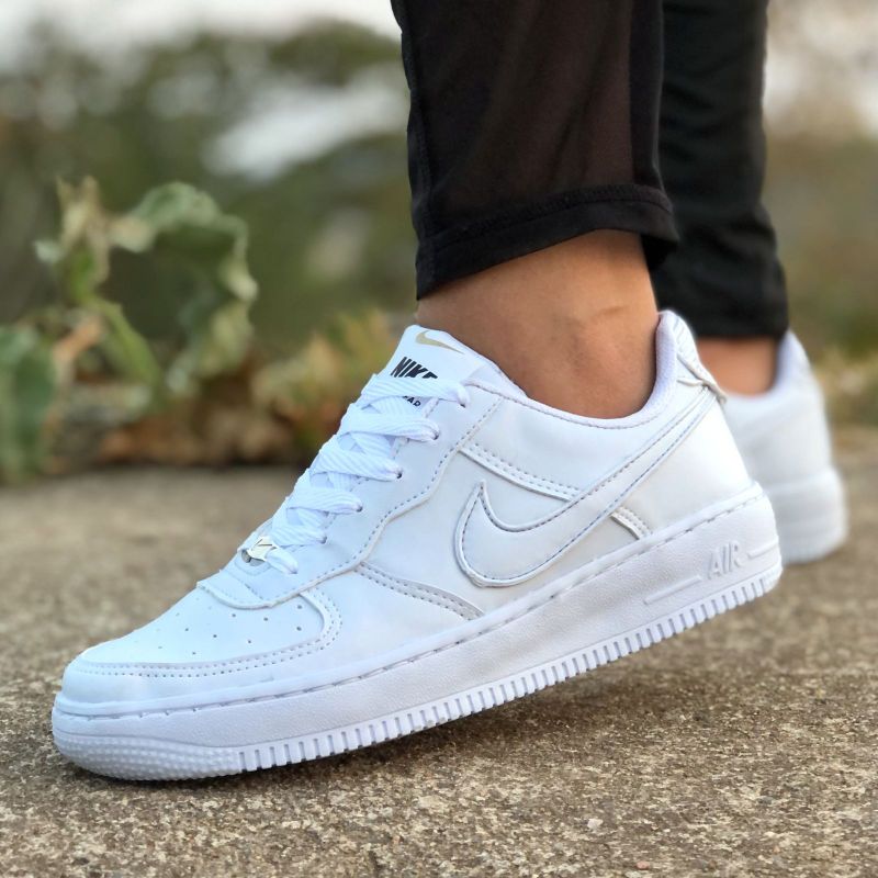 Tênis Air Force Branco Masculino e Feminino Promoção Casual Moda Nike |  Tênis Feminino Usado 86209250 | enjoei