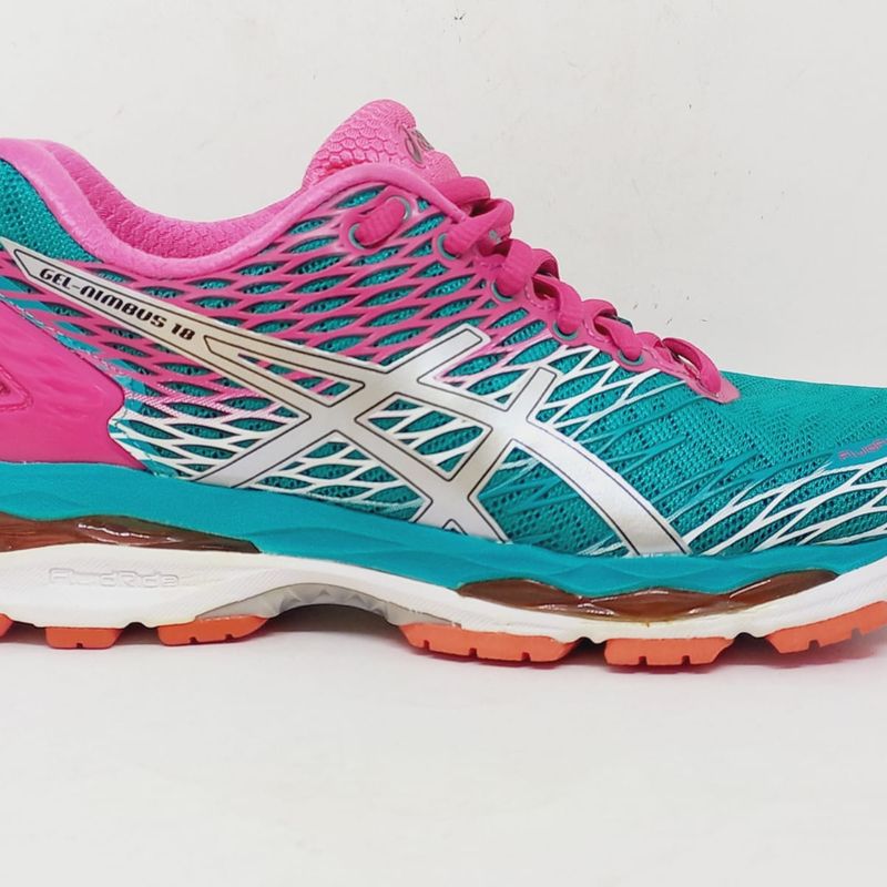 Tenis Feminino Asics Gel Nimbus 18 Vitrine Exposicao Tenis Feminino Asics Nunca Usado 71678285 enjoei