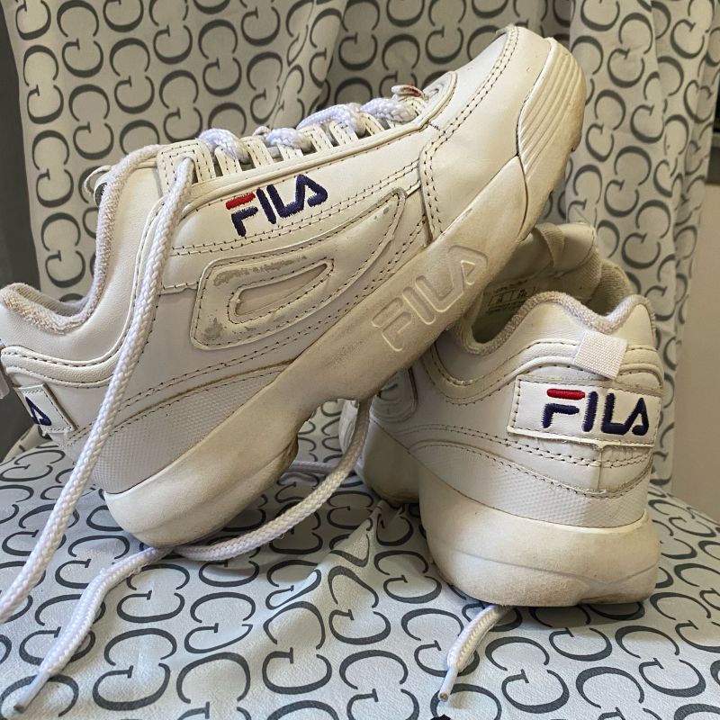 Tenis Feminino Fila Disruptor Original Fila Usado 107886584 enjoei