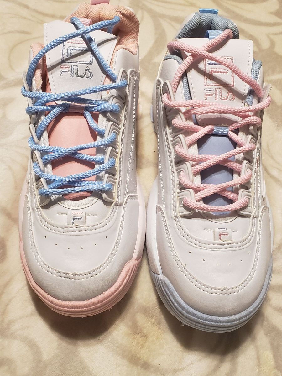 Tenis Infantil Feminino Unicornio Sapatos Tenis Fila Infantil