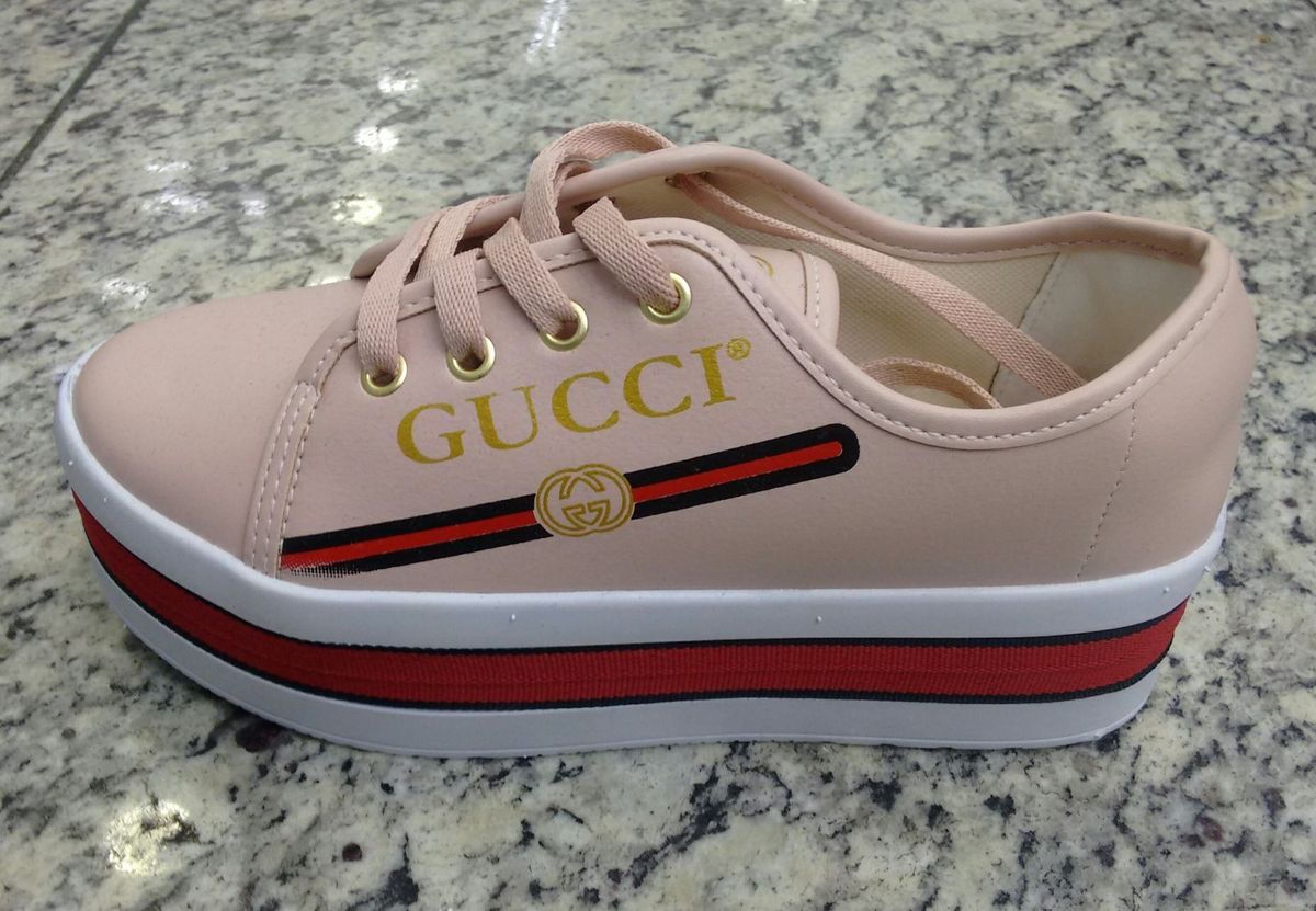 tenis gucci sujo