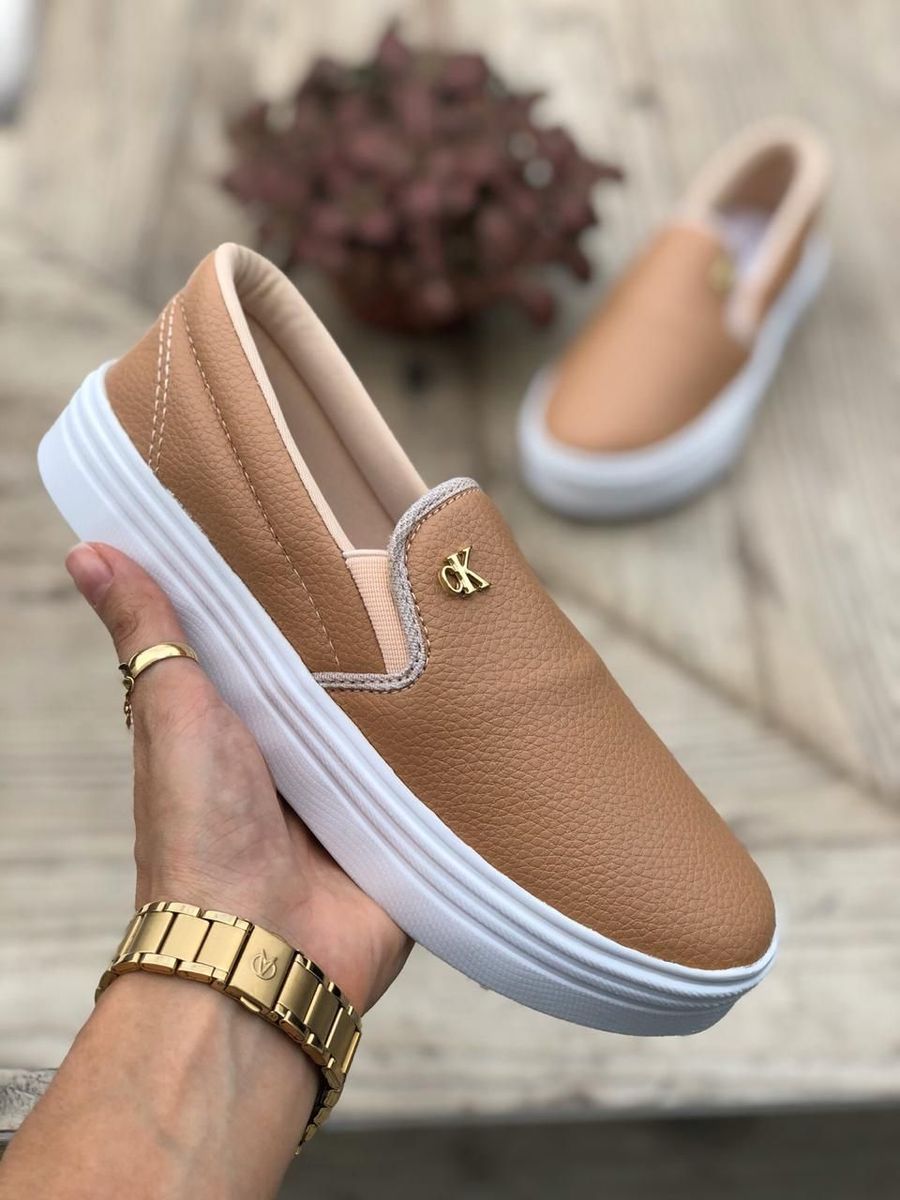 tenis slip on calvin klein