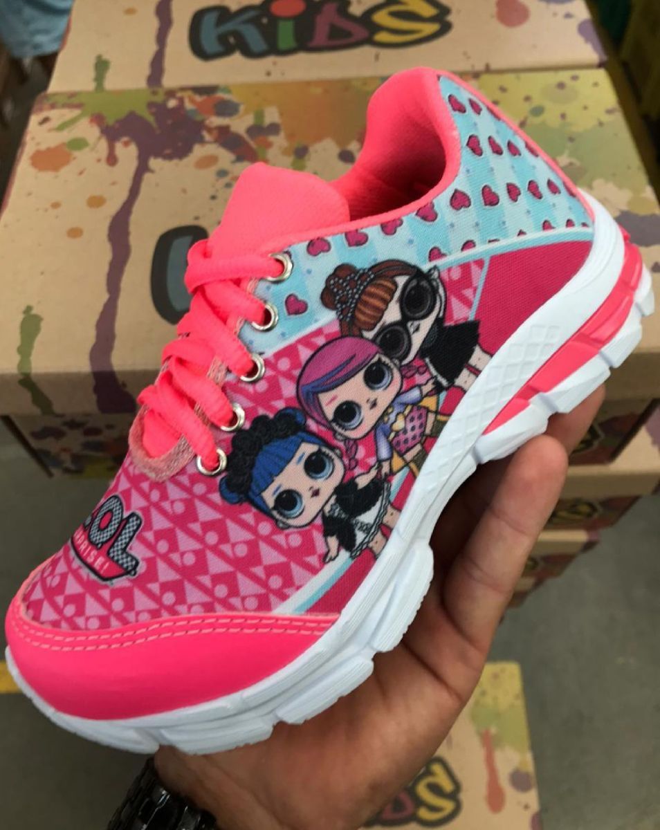 tenis infantil lol surprise
