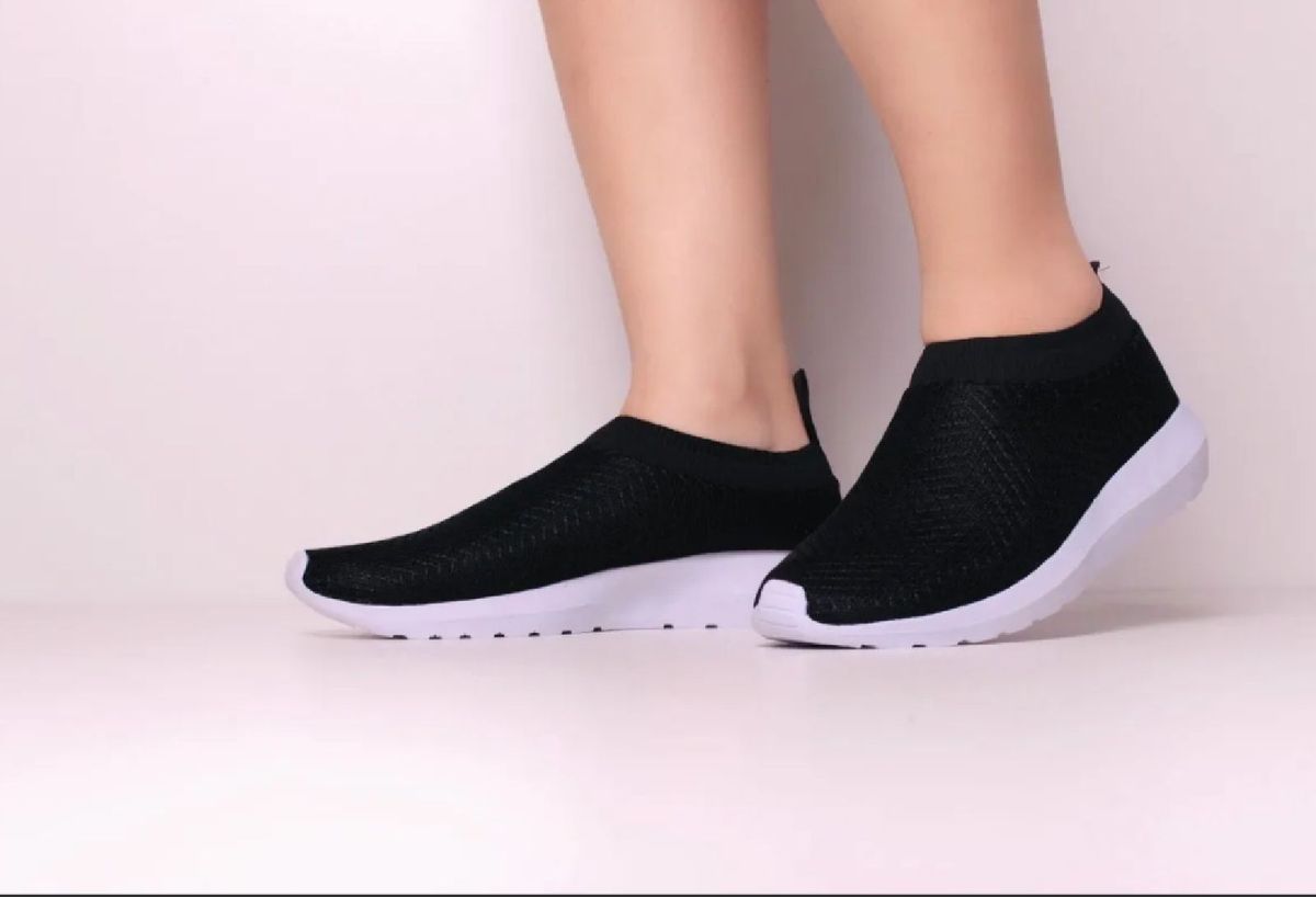 tenis sem cadarço academia