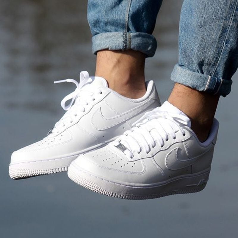 Tênis nike best sale todo branco