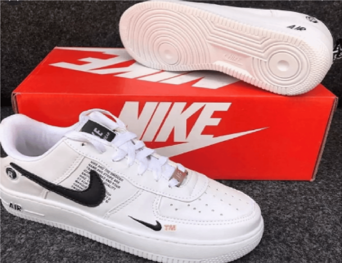 caixa de tenis da nike