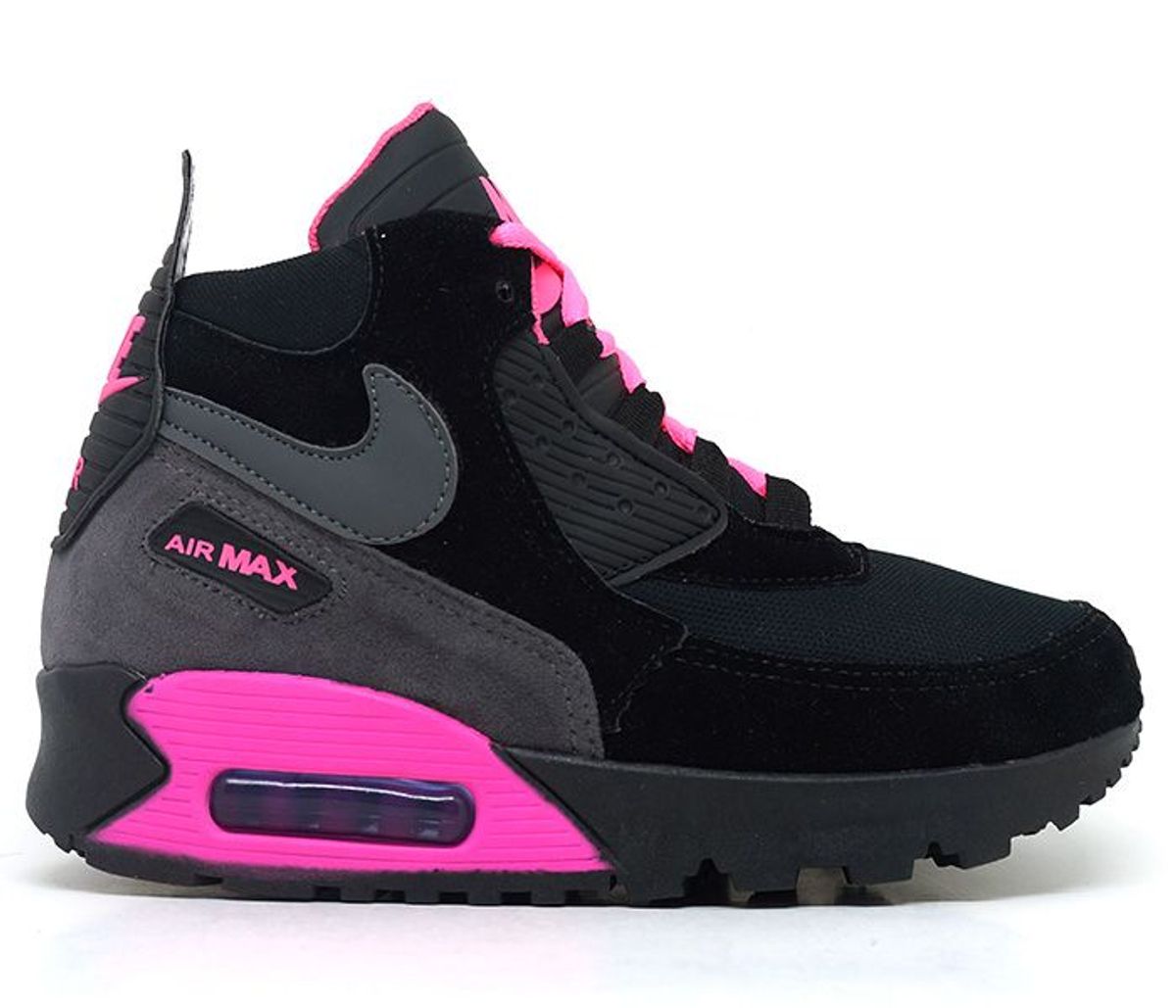 nike preto cano medio