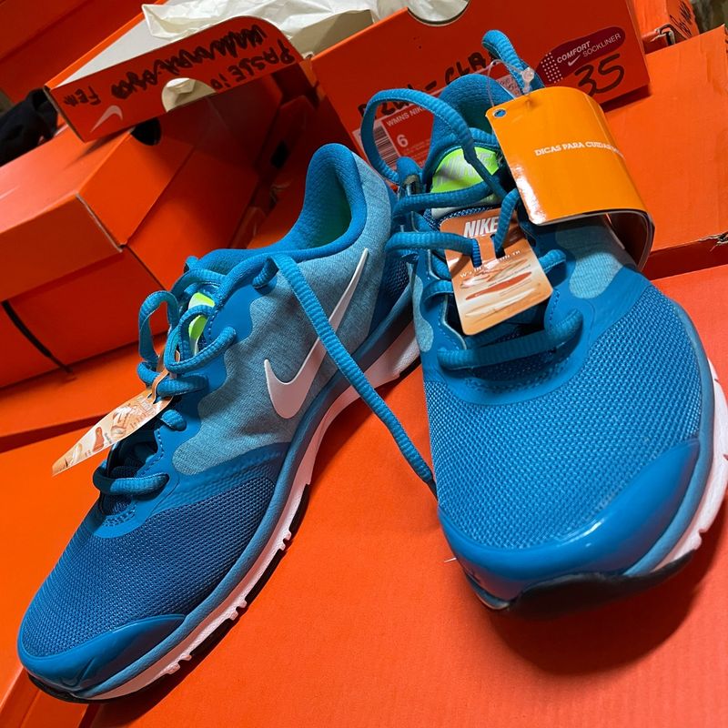 Tênis nike hot sale feminino azul