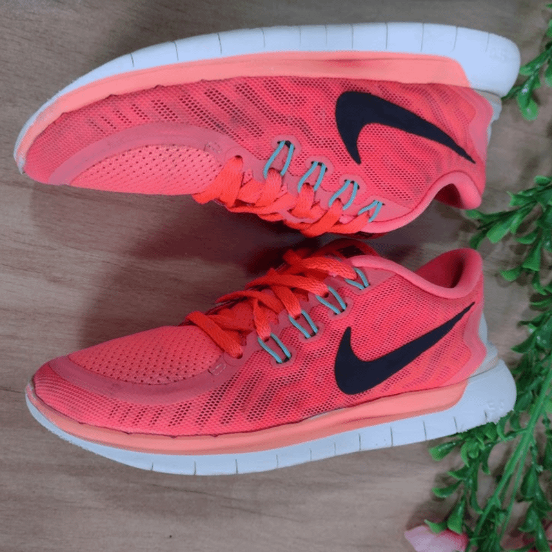 Nike free shop 5.0 laranja