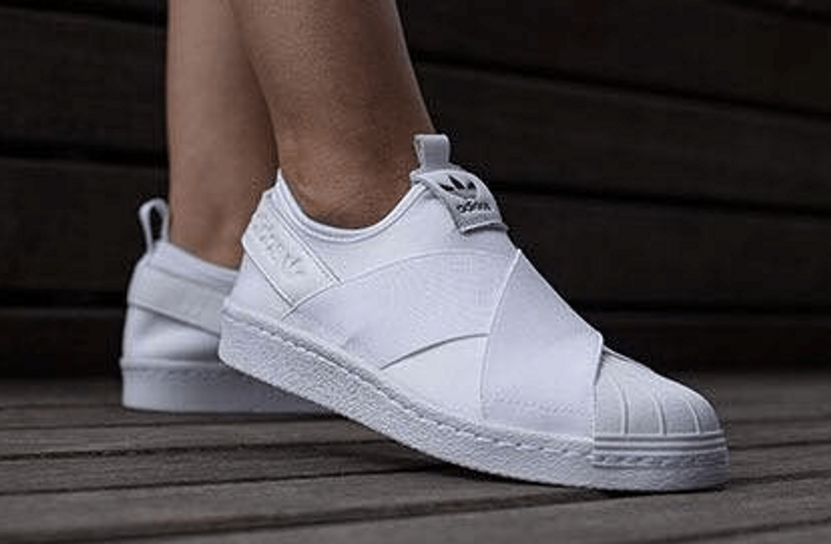 tenis adidas superstar slip on