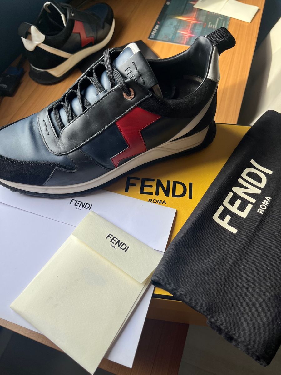 Tenis fendi hot sale original