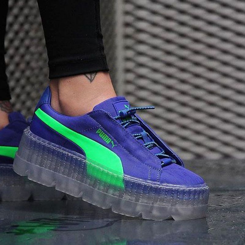 T锚nis puma fenty 2024 by rihanna creeper veludo