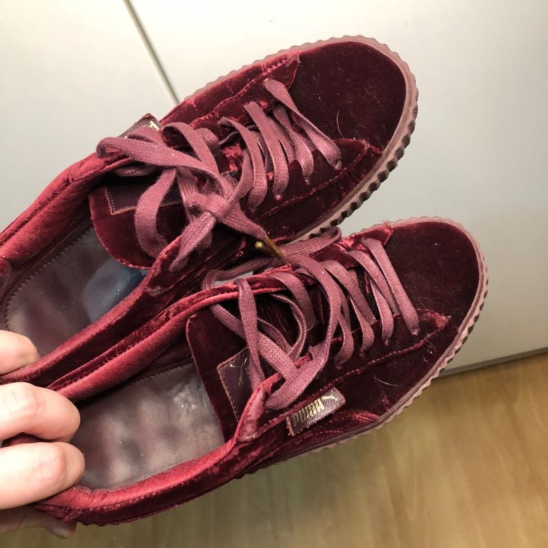 T nis Fenty Puma Rihanna T nis Feminino Puma Usado 54044476 enjoei
