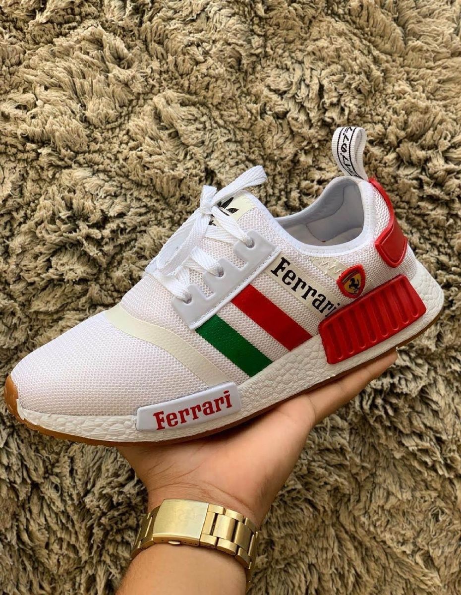 tenis ferrari branco