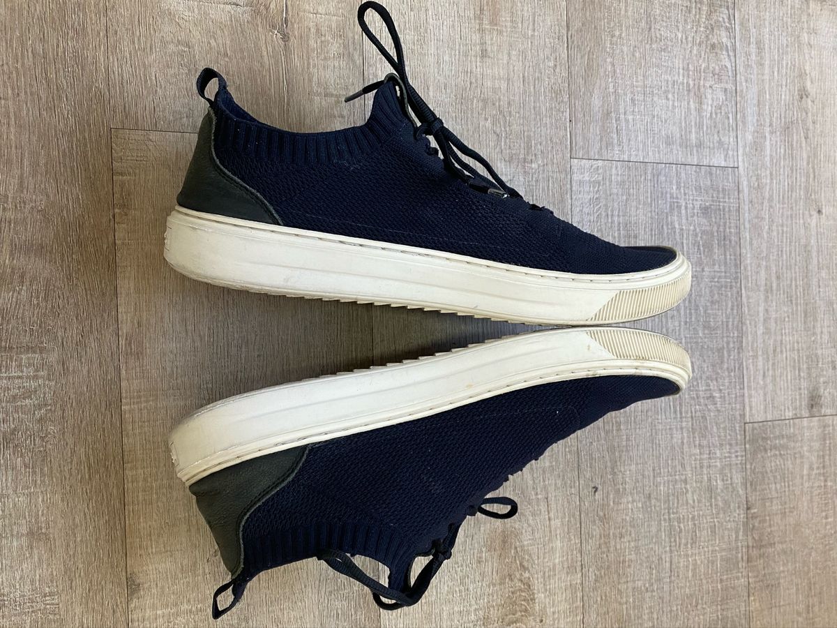 Tenis Fiever Masculino Preto Tenis Fiever, Knit Preto, Tamanho 43