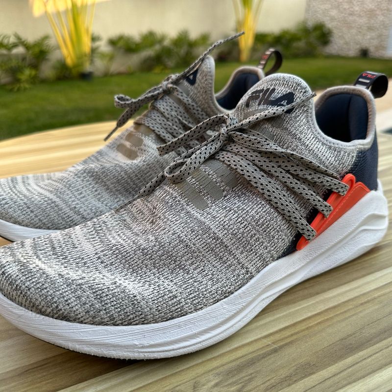 Tenis Fila 43 Flyknit Sneakers Amortecedor Fila Usado 108022360 enjoei