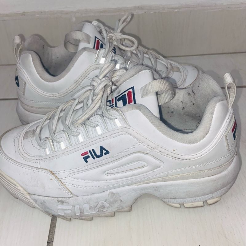 Tenis fila que cheap esta na moda usado