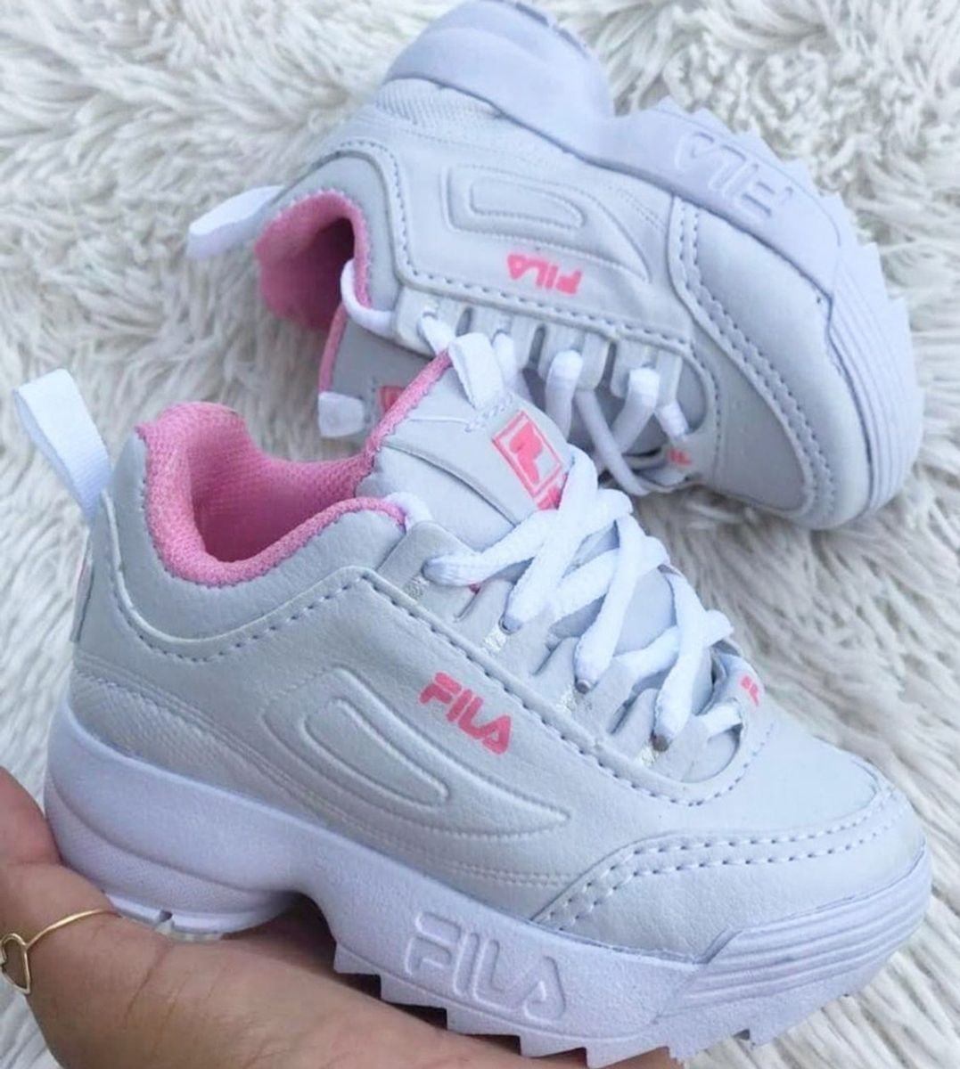 Tenis para bebe store fila