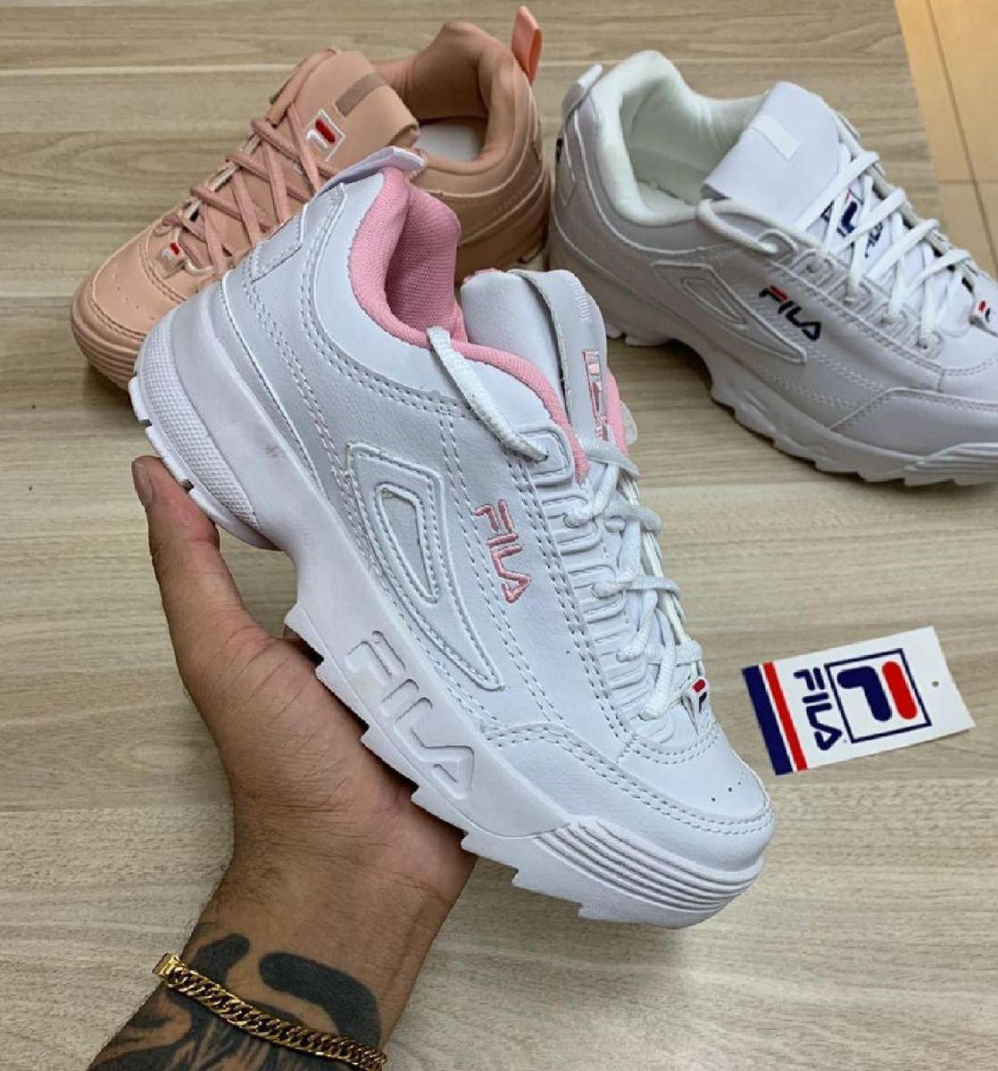 fila tenis mulher