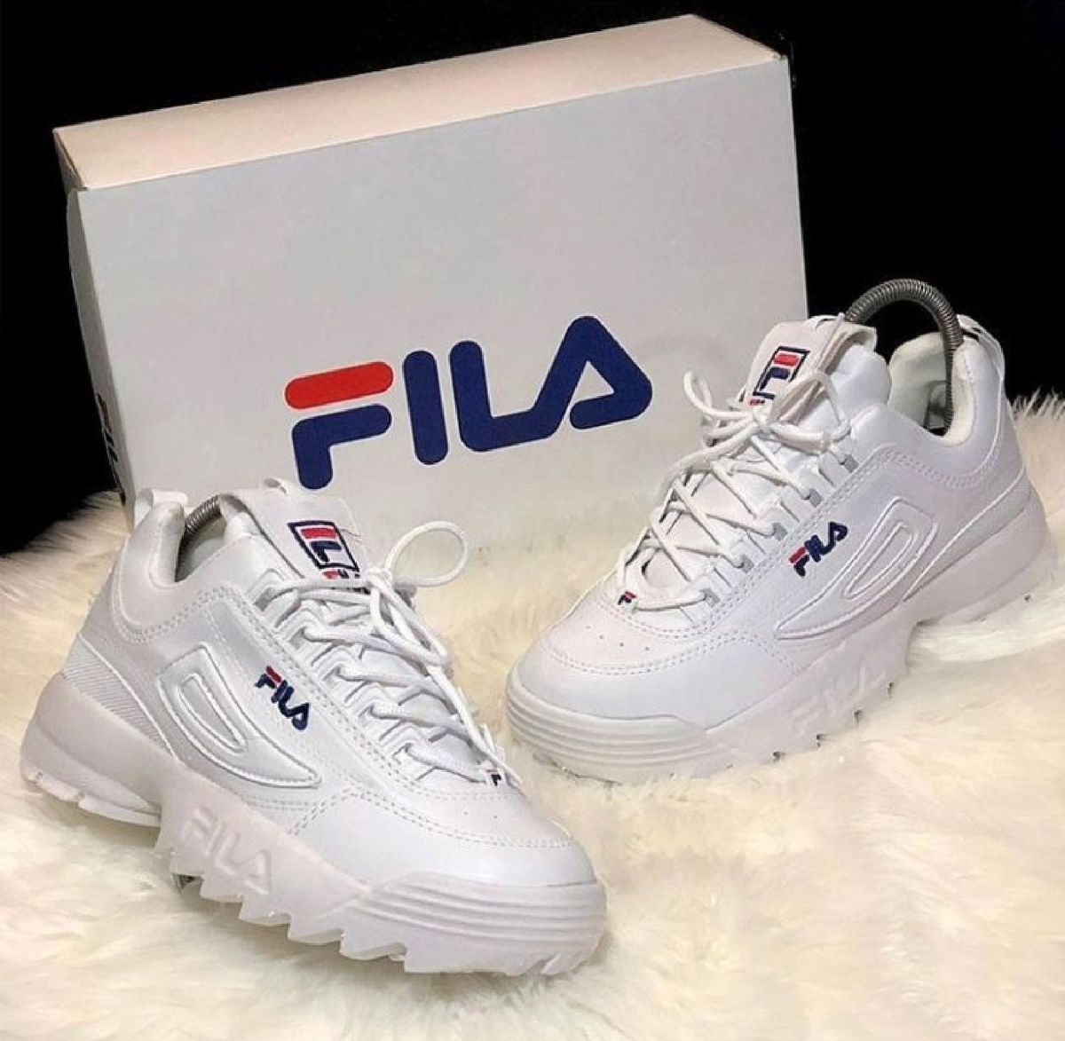 tênis da fila branco masculino