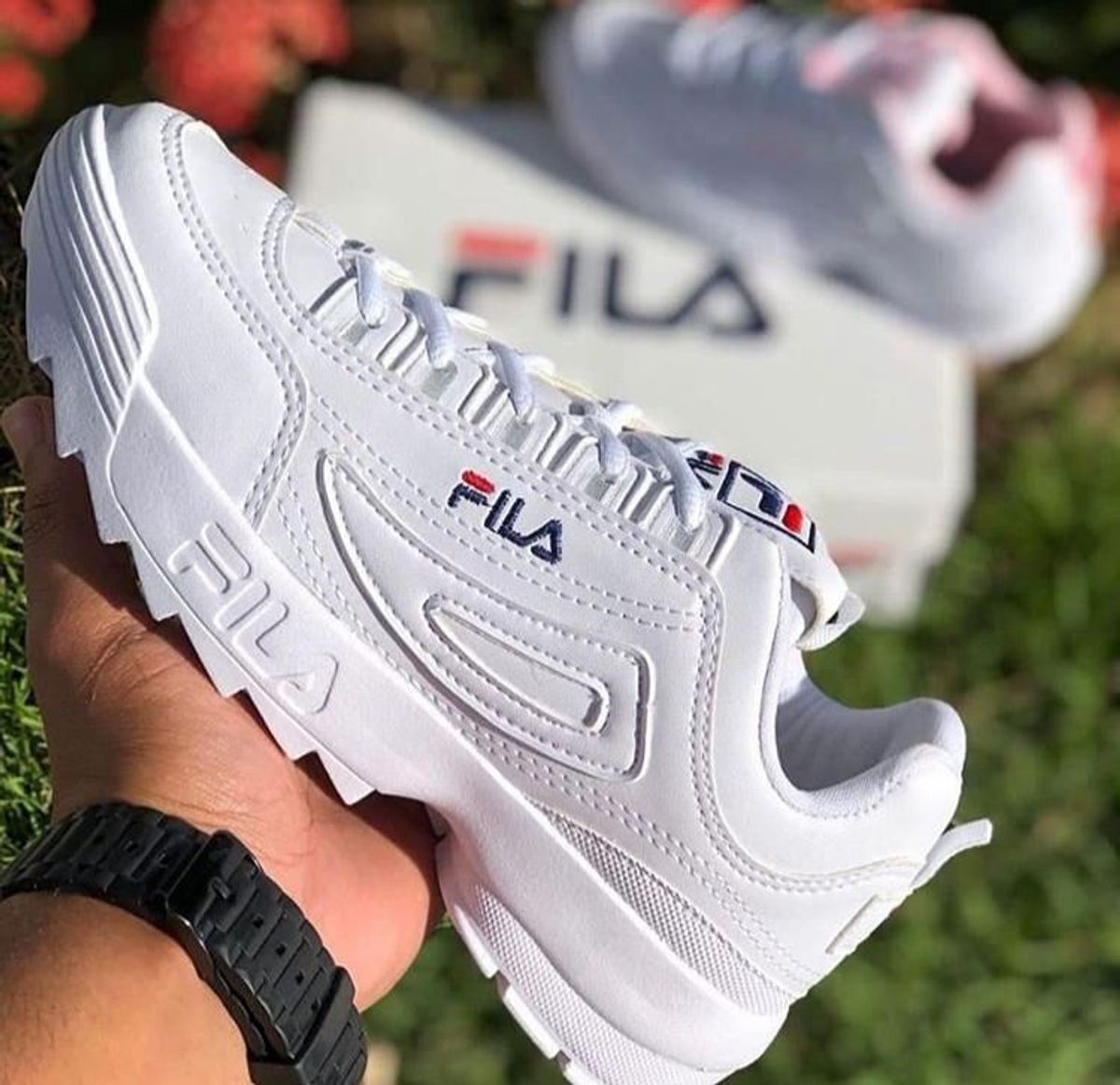 fila disruptor 1 and 2