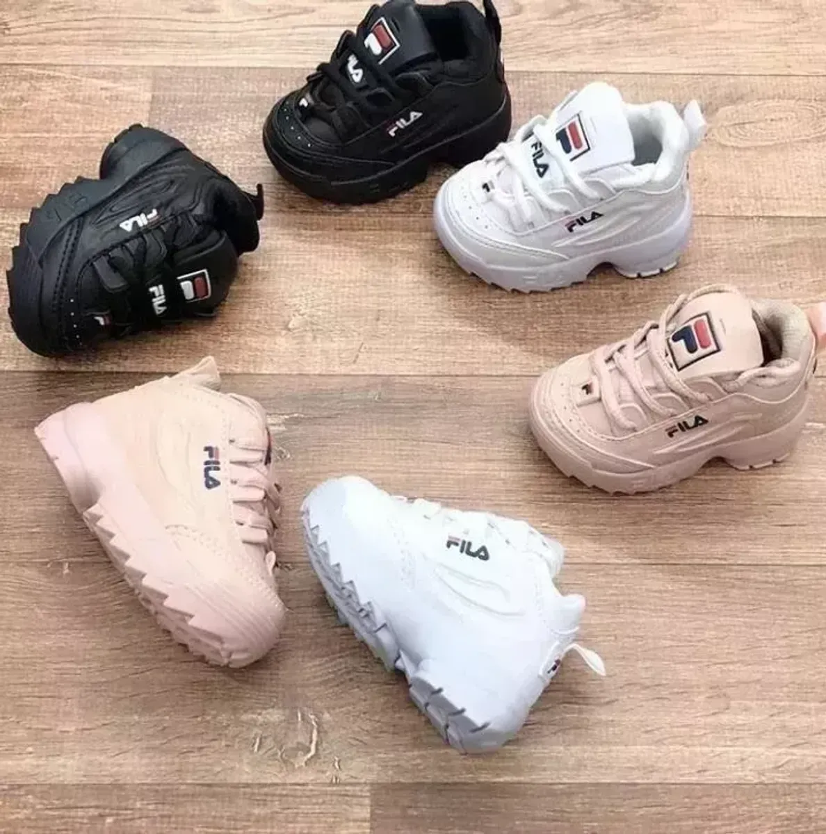 Fila disruptor para discount bebe