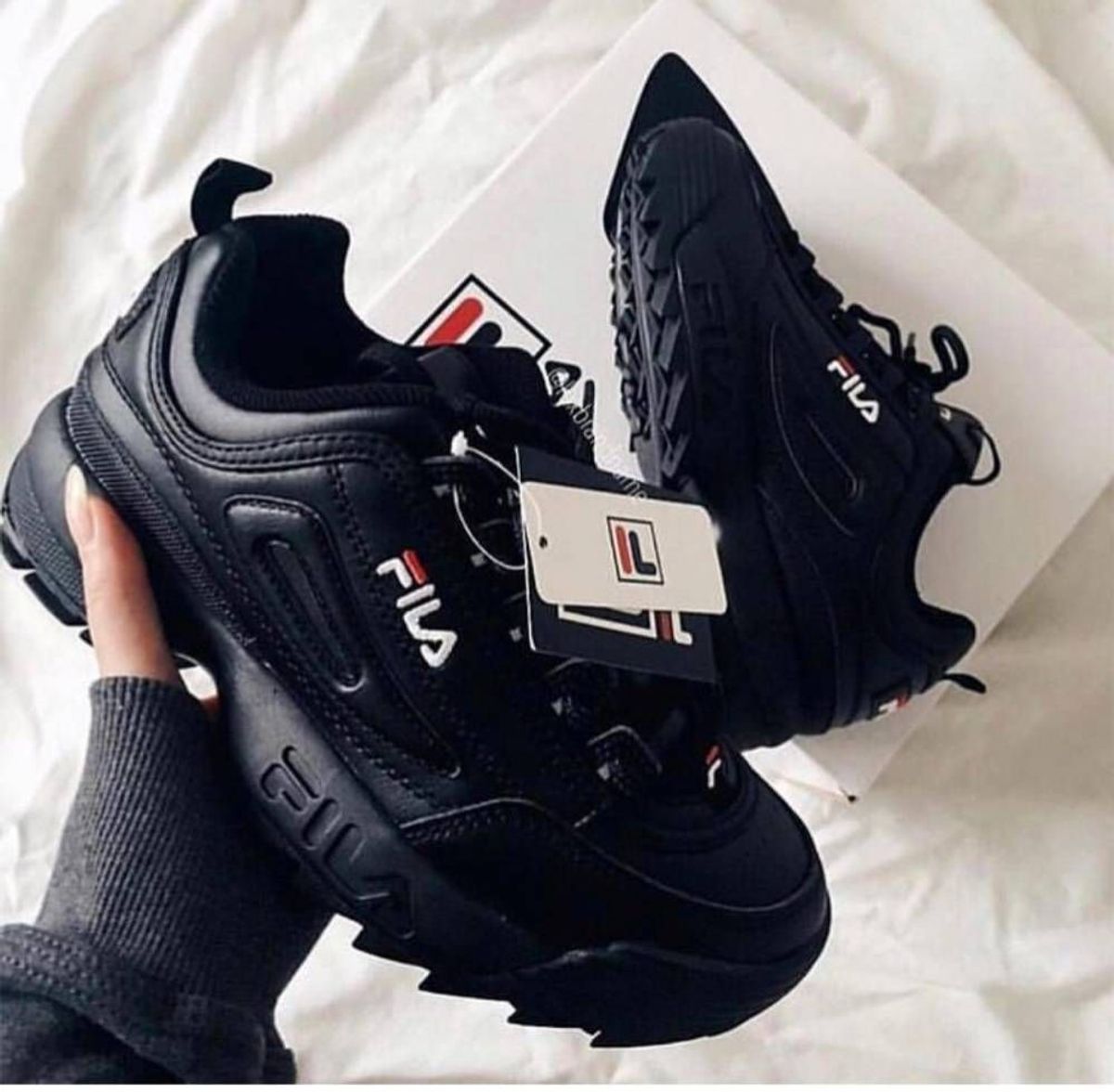 fila disruptor 2 black junior