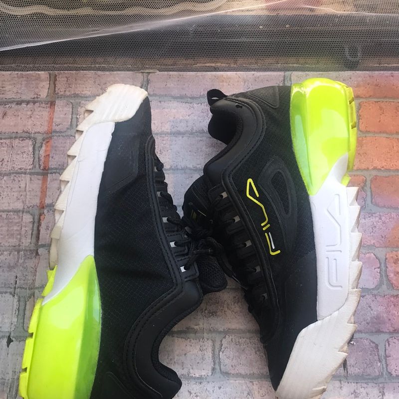 Tenis fila disruptor preto hot sale original