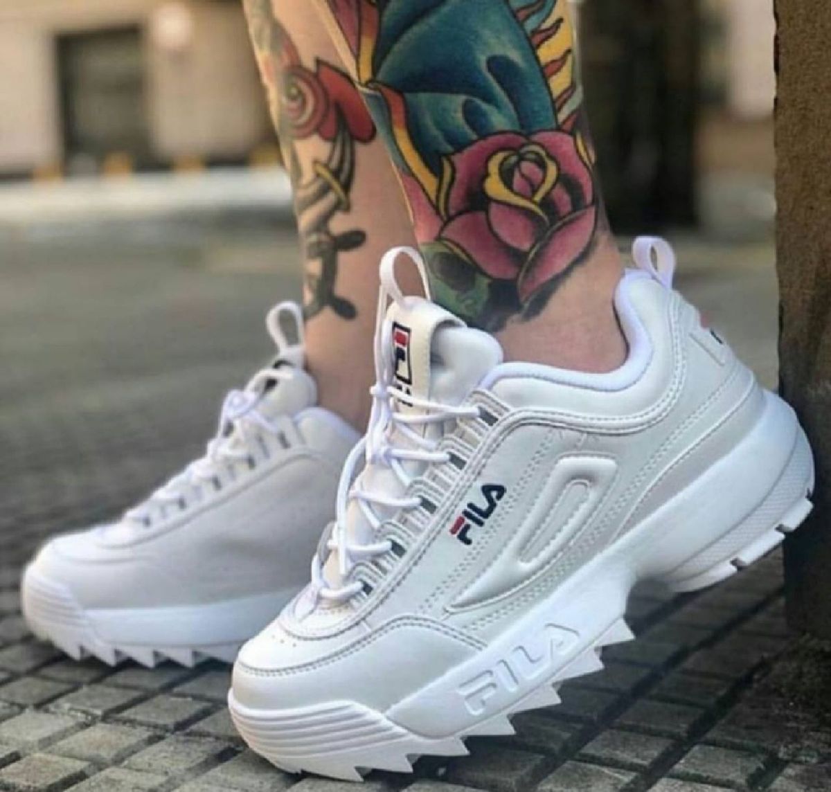 tenis parecido com fila disruptor