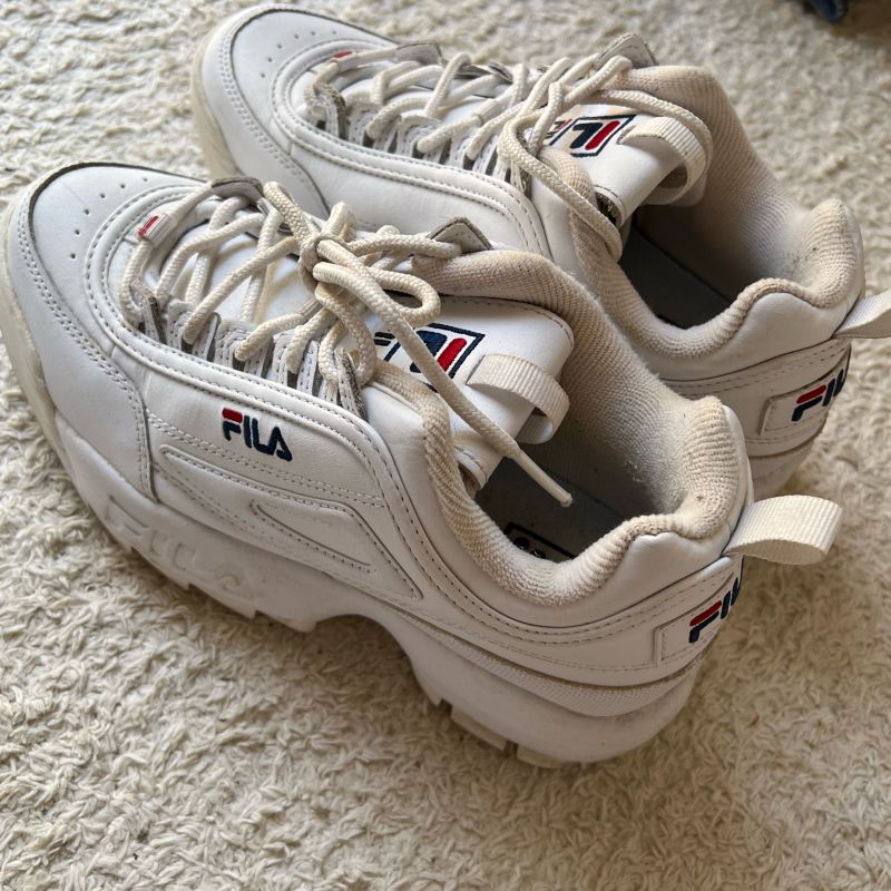 Tenis Fila Disruptor Tenis Feminino Fila Usado 72419642 enjoei