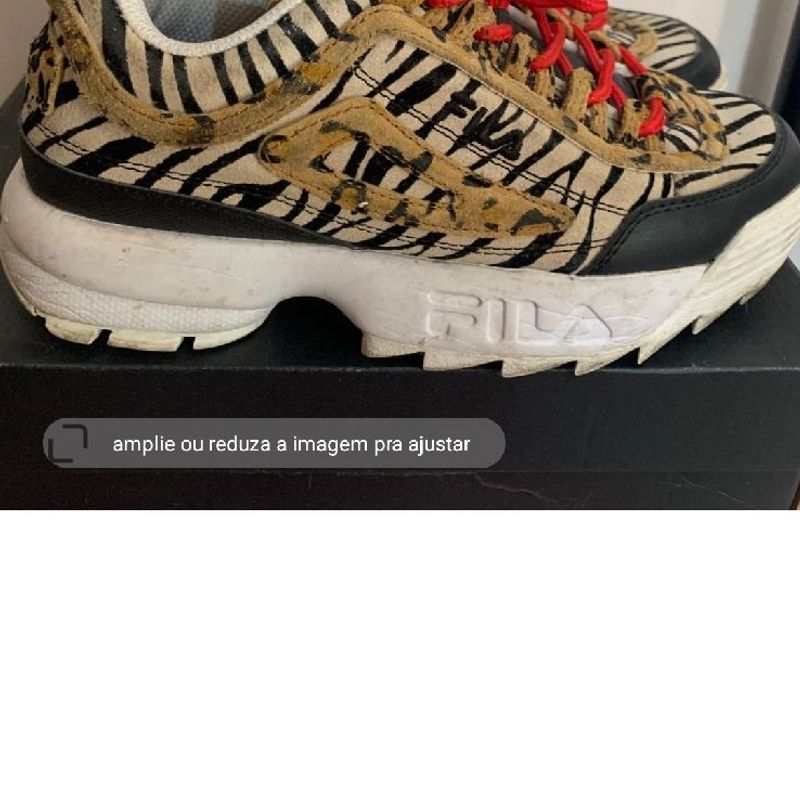Tenis fila animal print hotsell