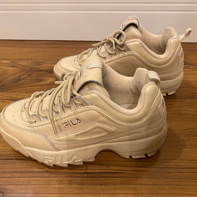 Disruptor fila hot sale beige