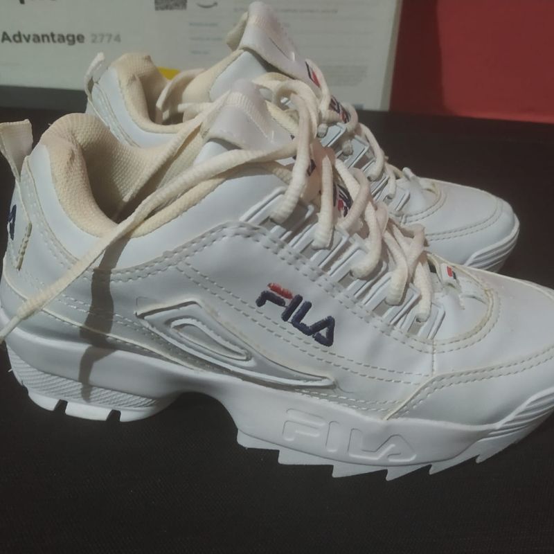 Tenis fila que discount esta na moda zara