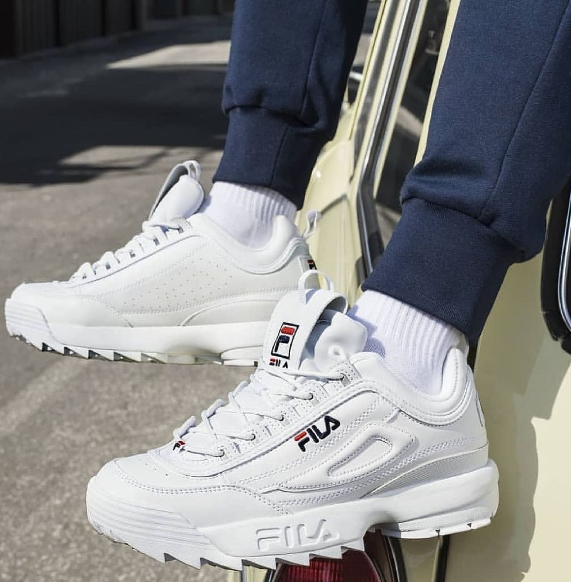 tenis parecido com o fila disruptor