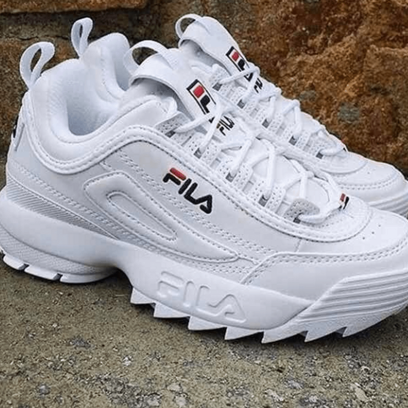 Tenis Fila Disruptor Branco Feminino Tenis Feminino Fila Nunca Usado 43076120 enjoei