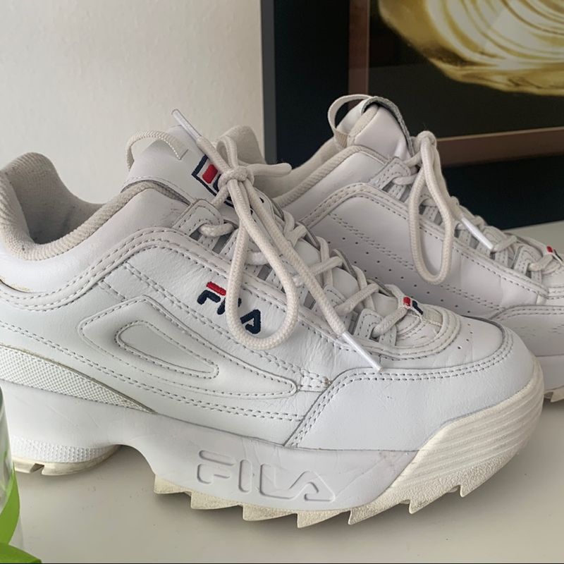 Tenis fila feminino original hot sale branco