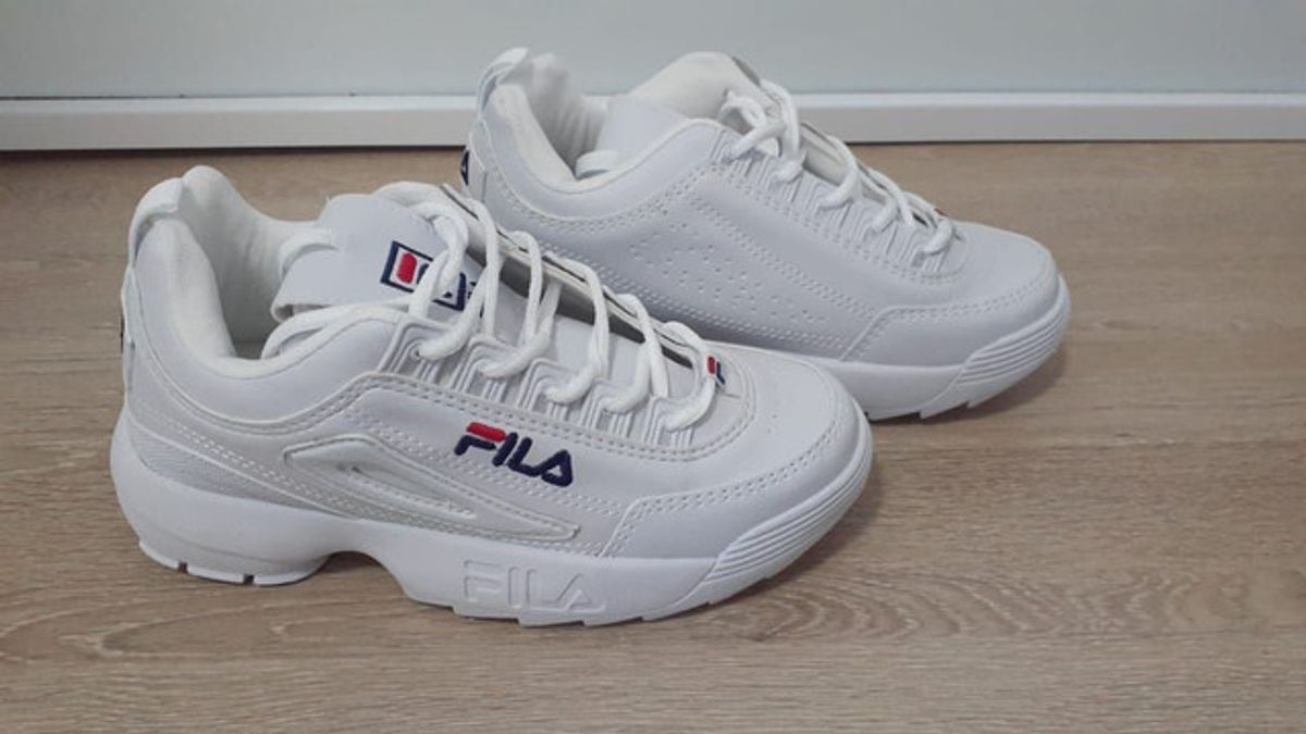 tenis parecido com o fila disruptor