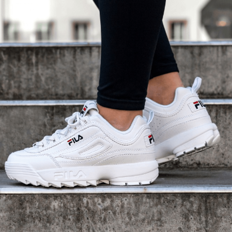 T nis Fila Disruptor Branco Unissex Promo o 2019 T nis Feminino Fila Nunca Usado 35742185 enjoei