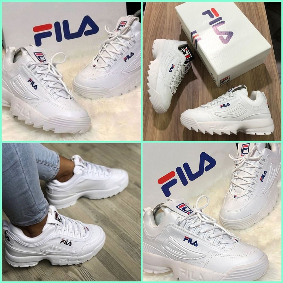 fila disruptor look