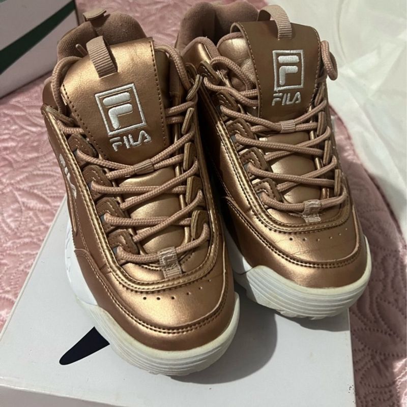 Fila disruptor bronze deals