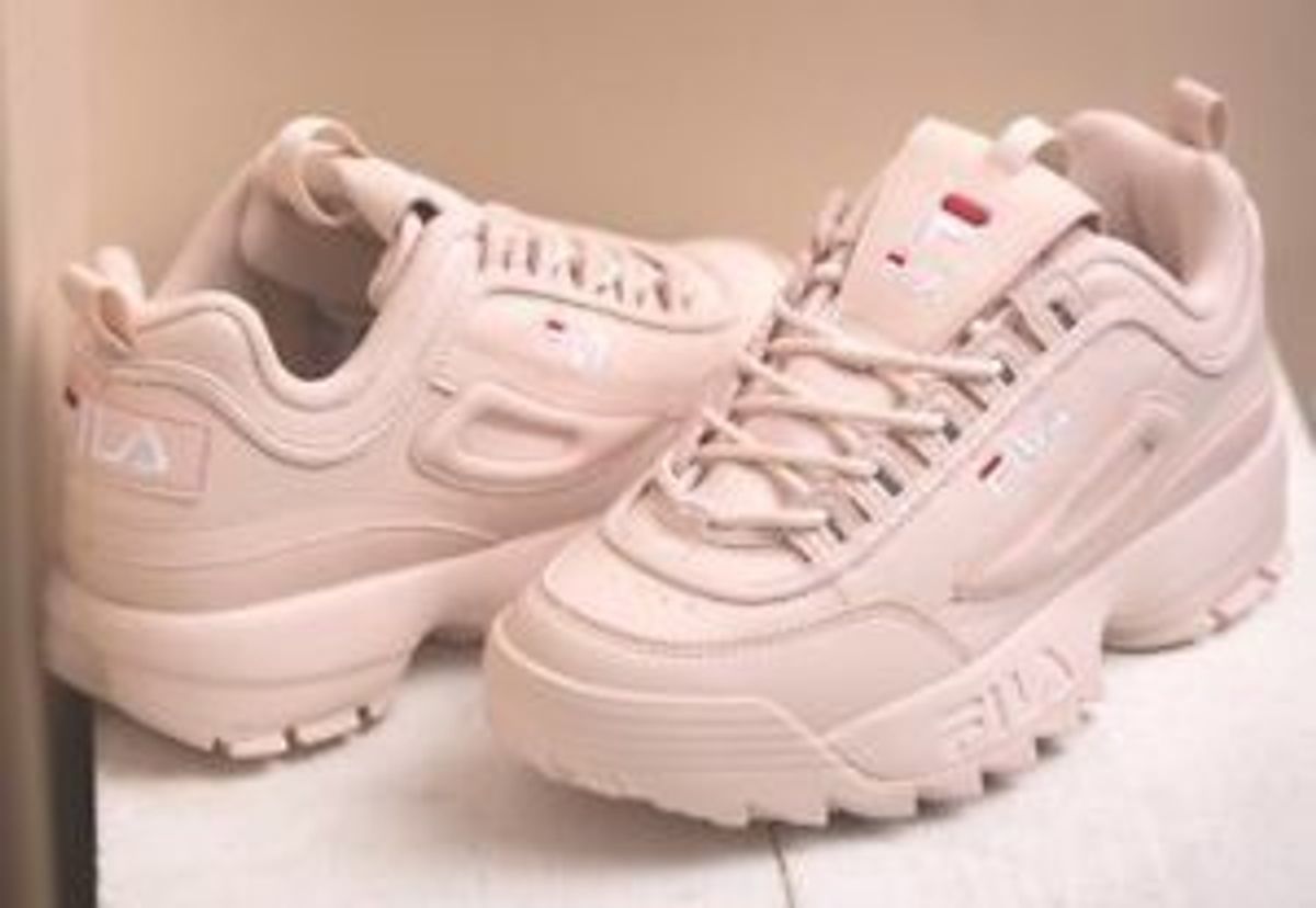 tenis fila feminino nude