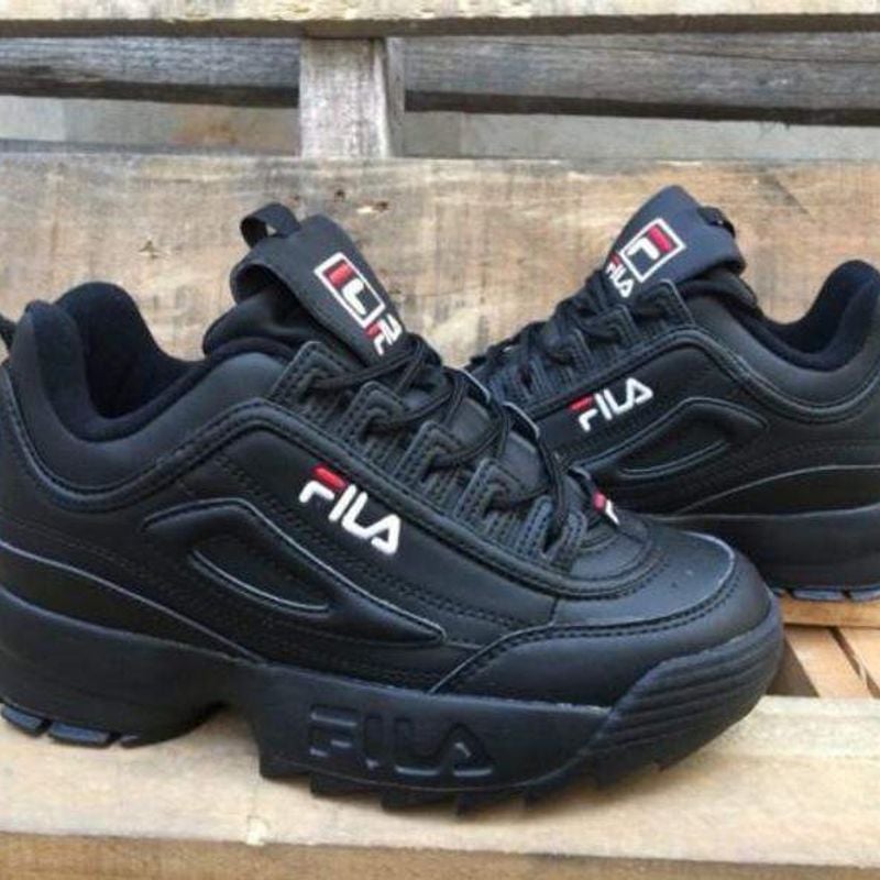 Fila disruptor feminino store preto