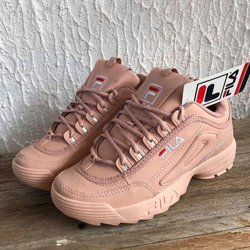 Tenis fila sales feminino nude