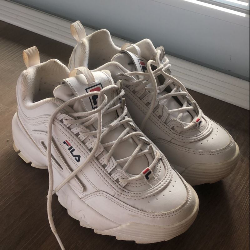 Fila feminino disruptor clearance zara