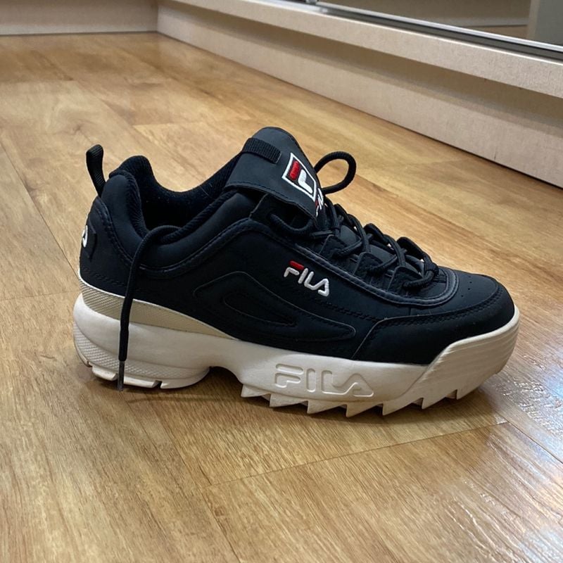 Tenis disruptor fila store preto