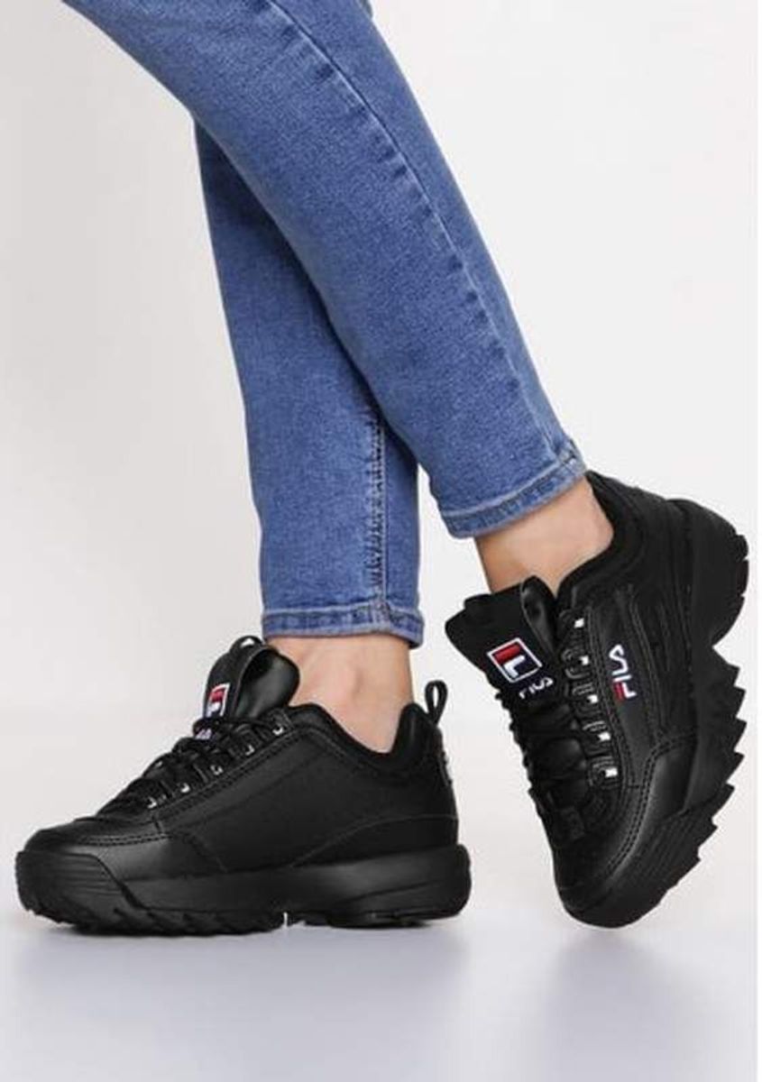 tenis fila disruptor feminino preto